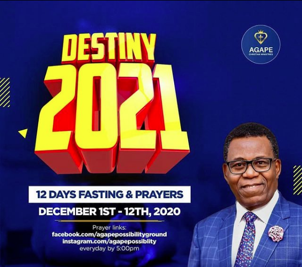 Agape Destiny 2021