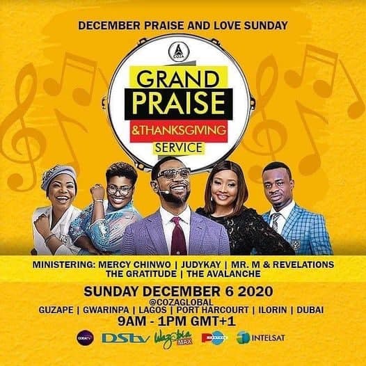 COZA DECEMBER PRAISE AND LOVE SUNDAY 2020Q
