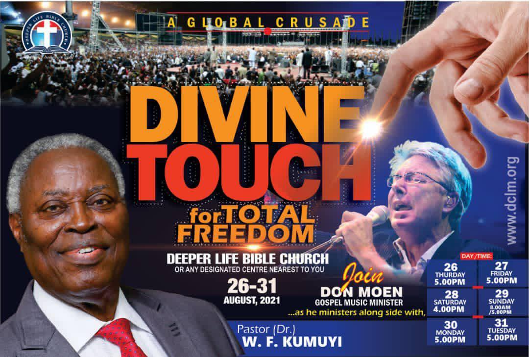 DEEPER LIFE GLOBAL CRUSADE AUGUST 2021