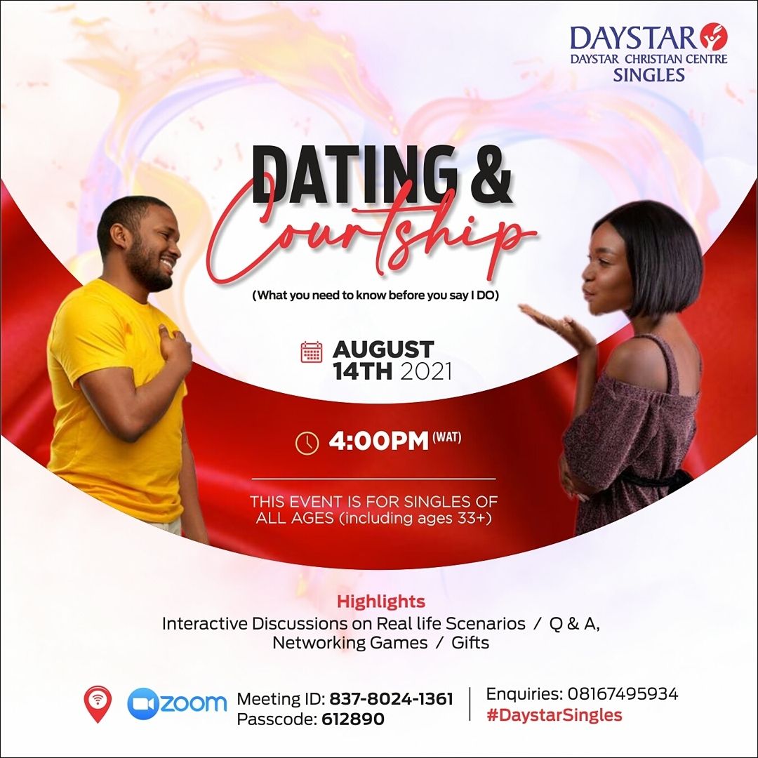 DAYSTAR CHRISTIAN CENTRE SINGLES 2021