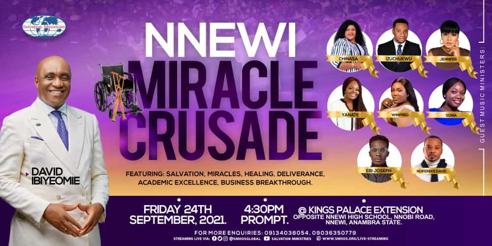 NNEWI MIRACLE CRUSADE WITH DAVID IBIYEOMIE