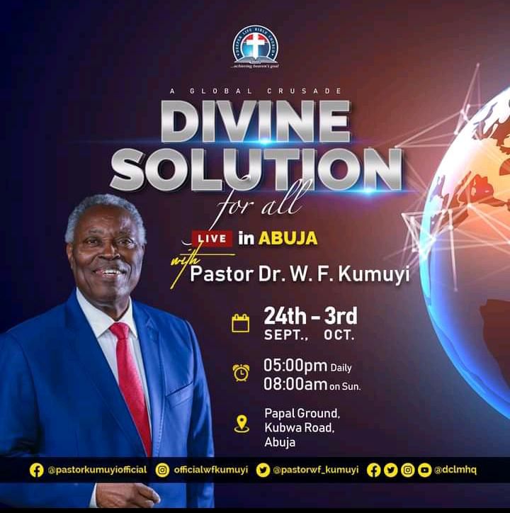 DCLM DIVINE SOLUTION CRUSADE