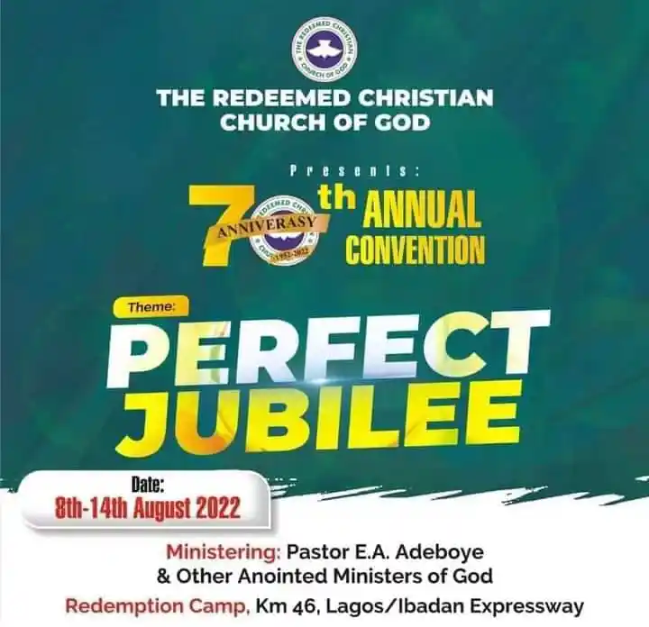 RCCG 70TH ANNIVERSARY