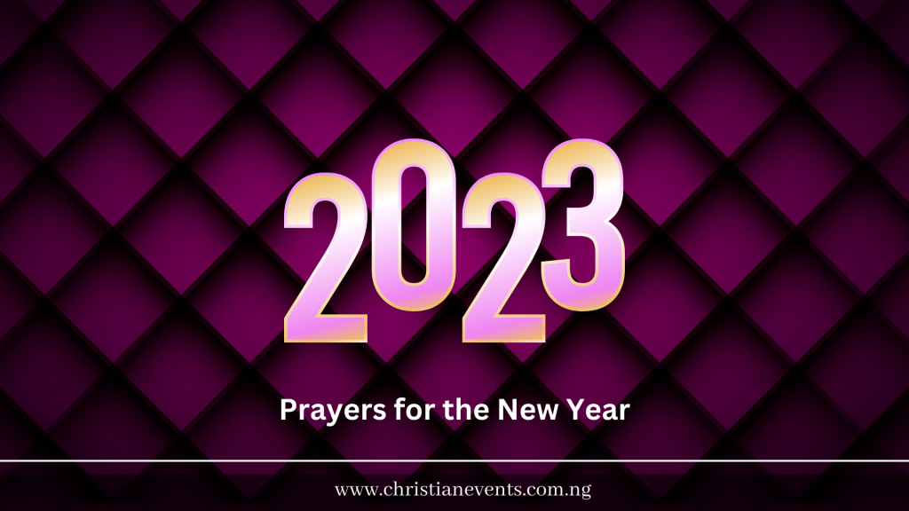 New year Prayer points