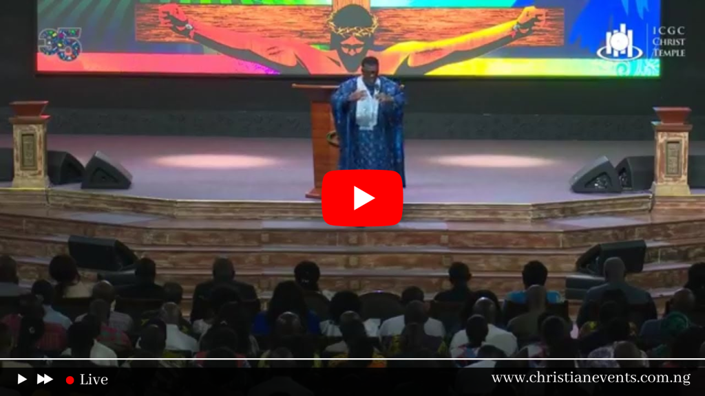 ICGC 2023/2024 CROSS OVER SERVICE LIVE BROADCAST