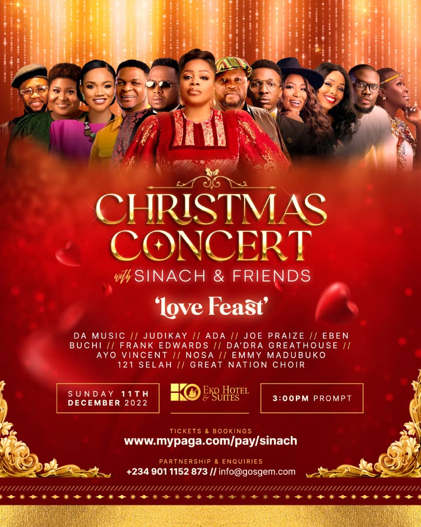Sinach Concert at Christmass