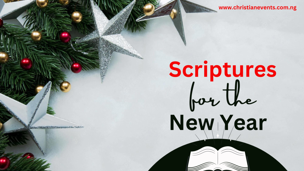 Scriptures for the New year 2023