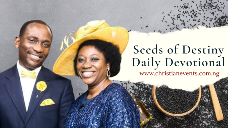Seeds of Destiny Devotional