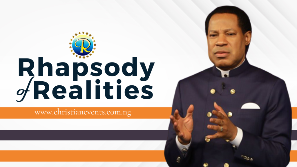 Rhapsody of realities Devotional