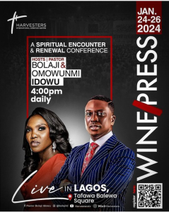 Winepress 2024 with Pastor Bolaji Idowu