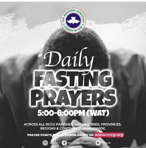 RCCG Fasting and Prayer 2023