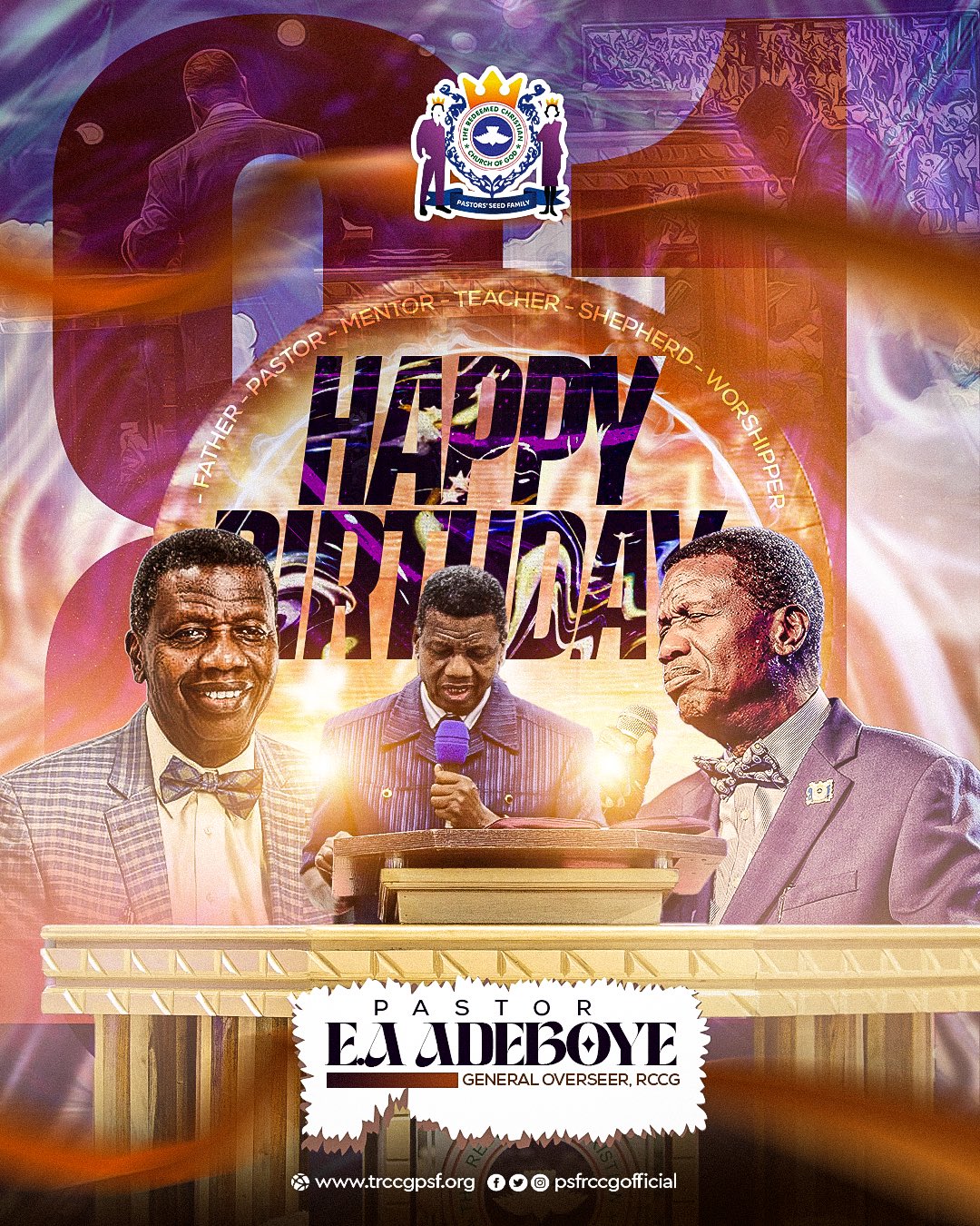 Pastor E A Adeboye @ 81