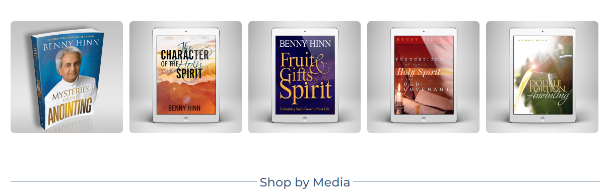 Benny Hinn Ministries Online store
