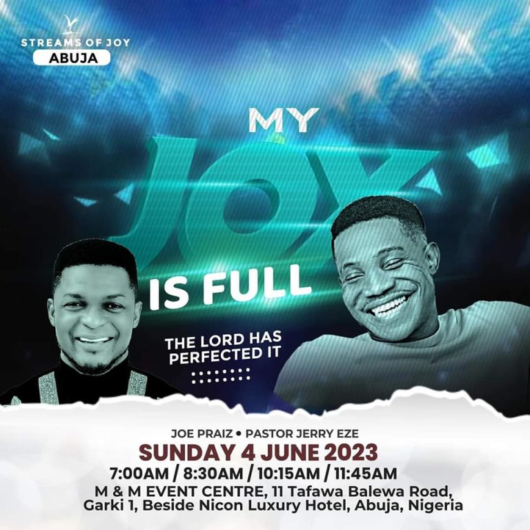Streams of Joy Sunday servce 4th June 2023