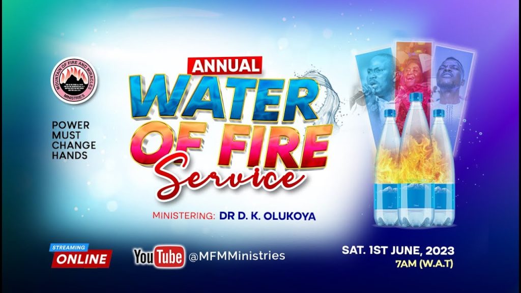 Water of Fire Service 2023