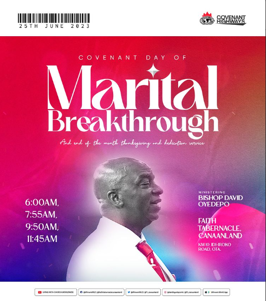 Marital Breakthrough Service