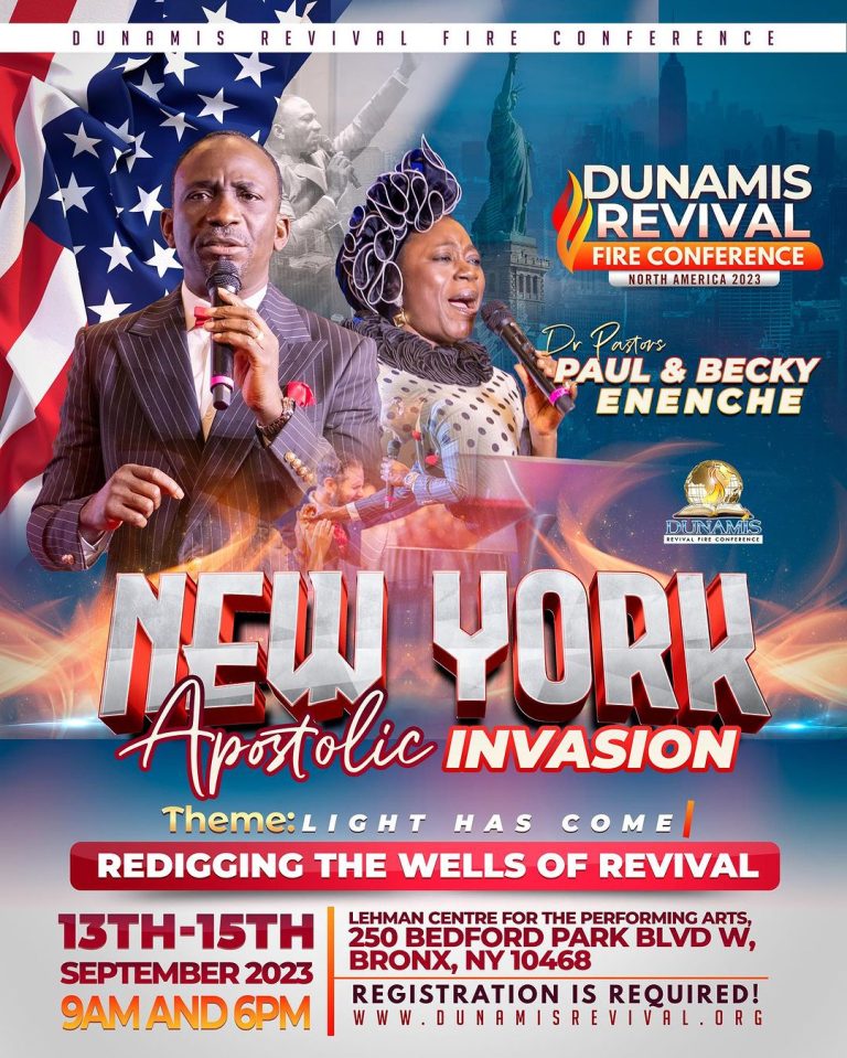 Dunamis New York Apostle Invasion