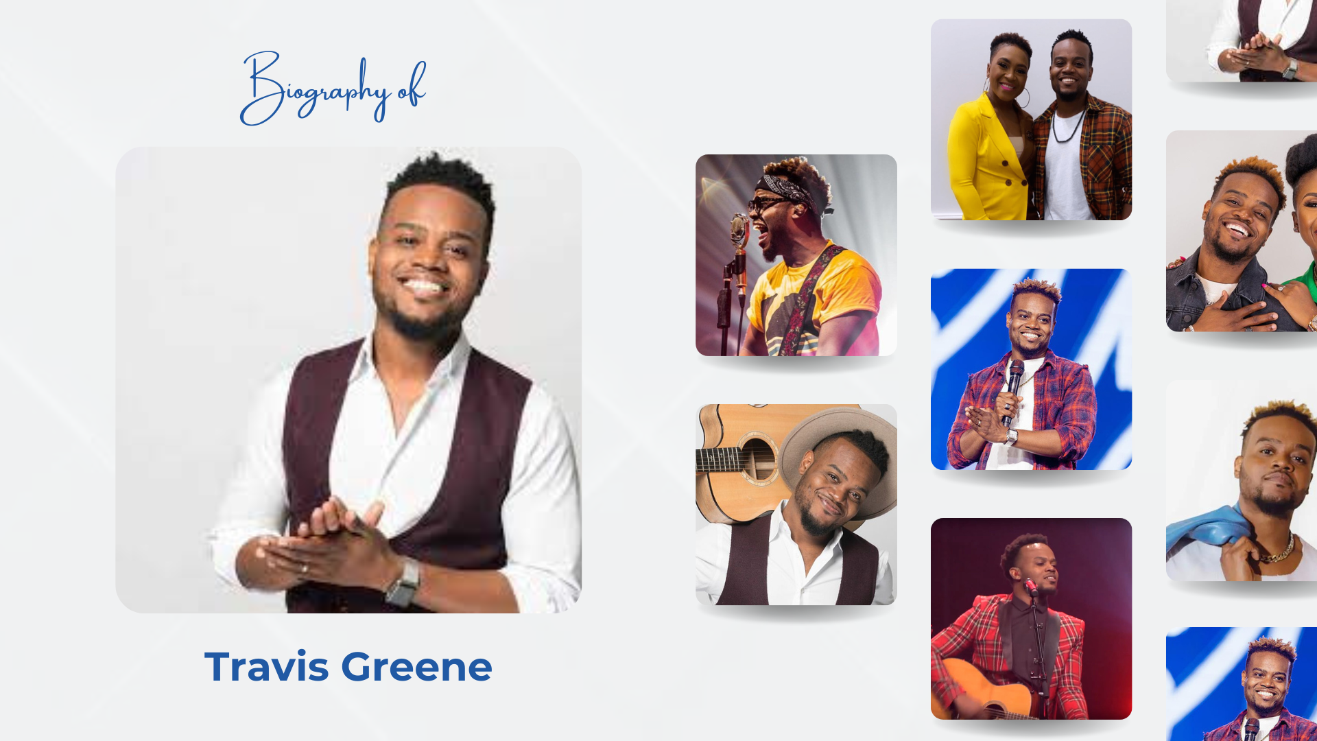 Biography of Travis Greene