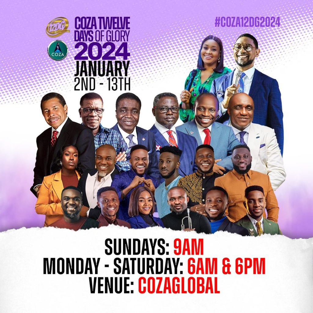 COZA 12 Days of Glory 2024