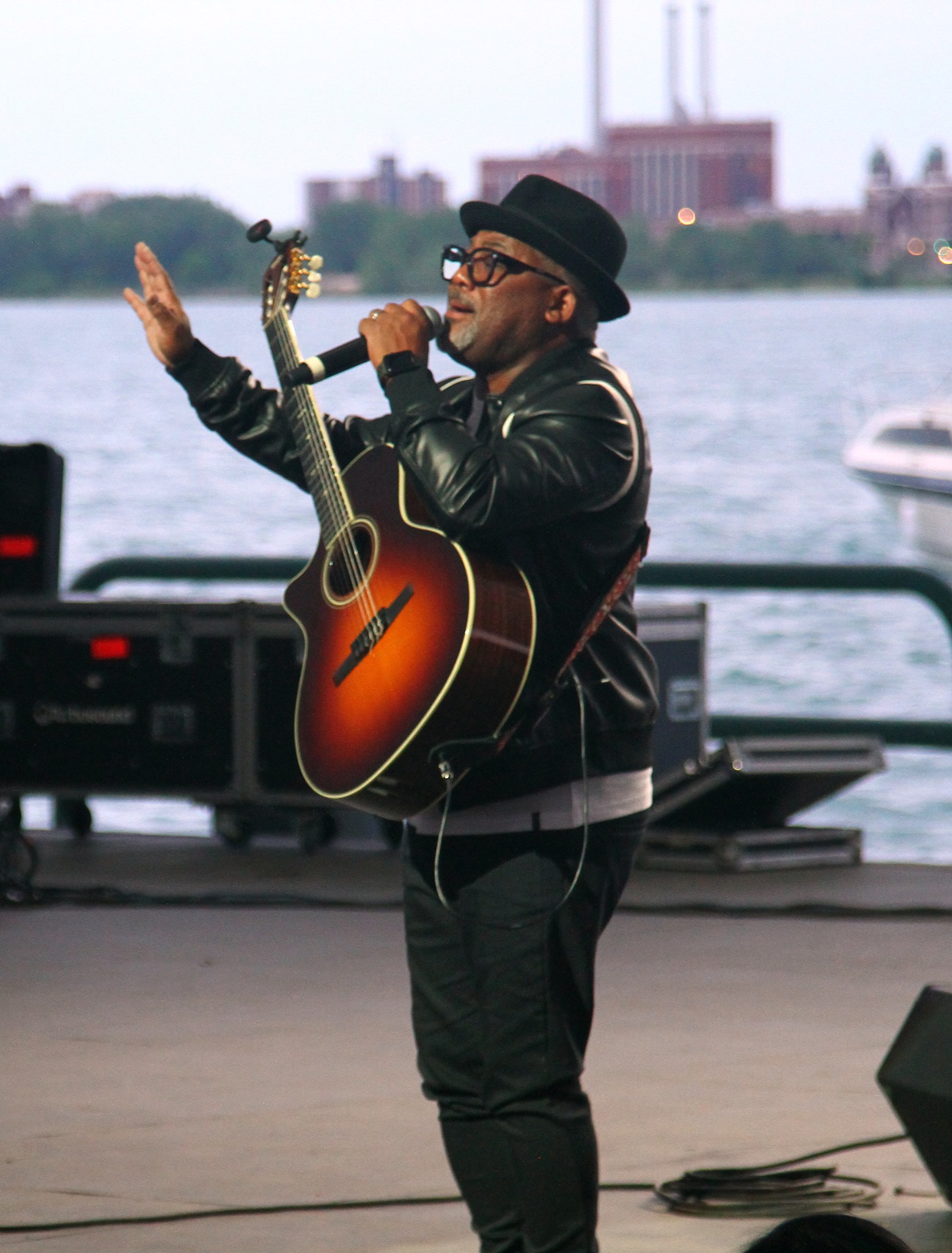 Jonathan Butler at Aretha Franklin Amphitheatre