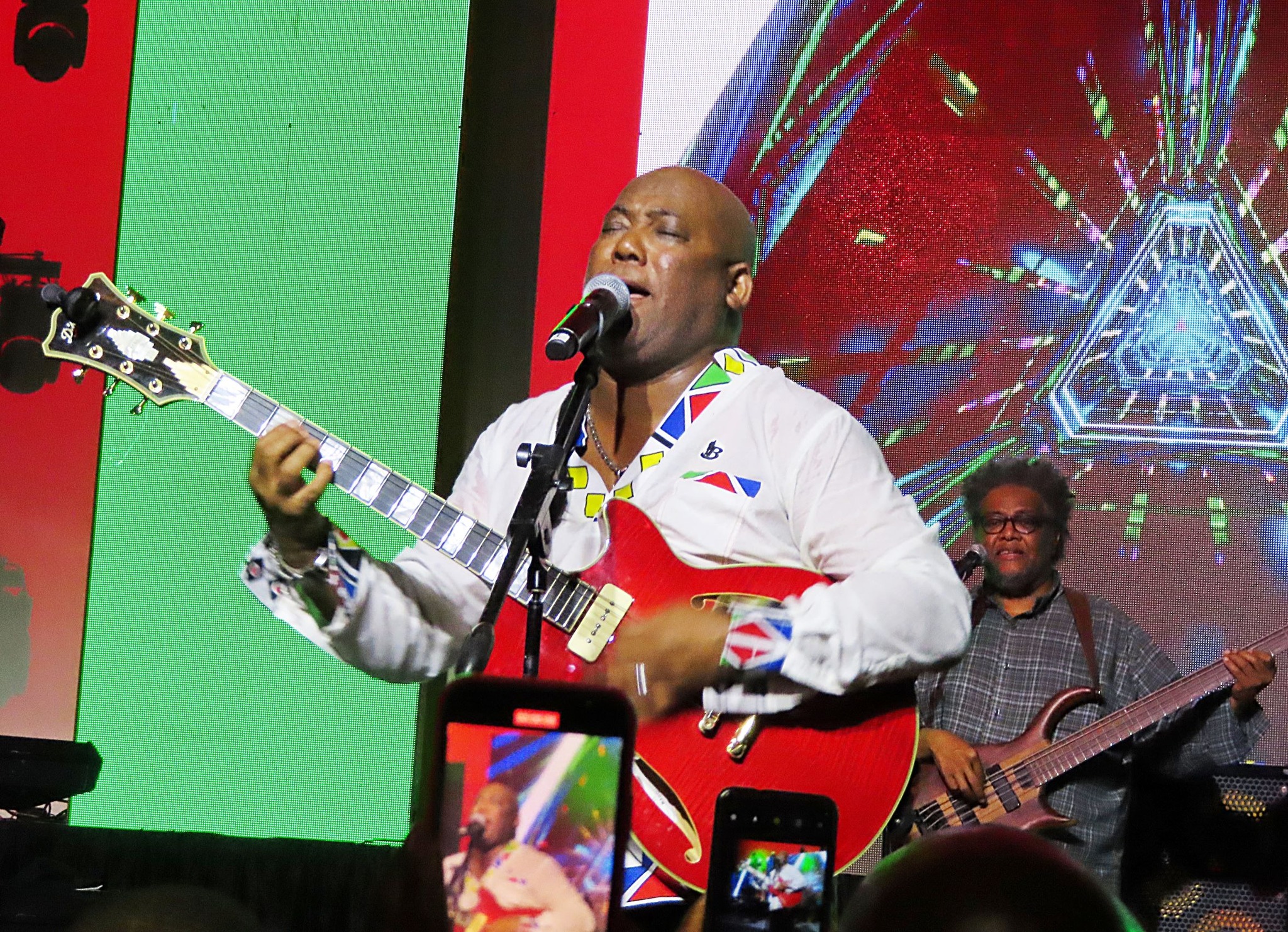 Jonathan Butler at Mittah Seperepere Convention Centre.