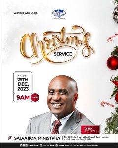 Salvation Ministries Christmas Service 2023