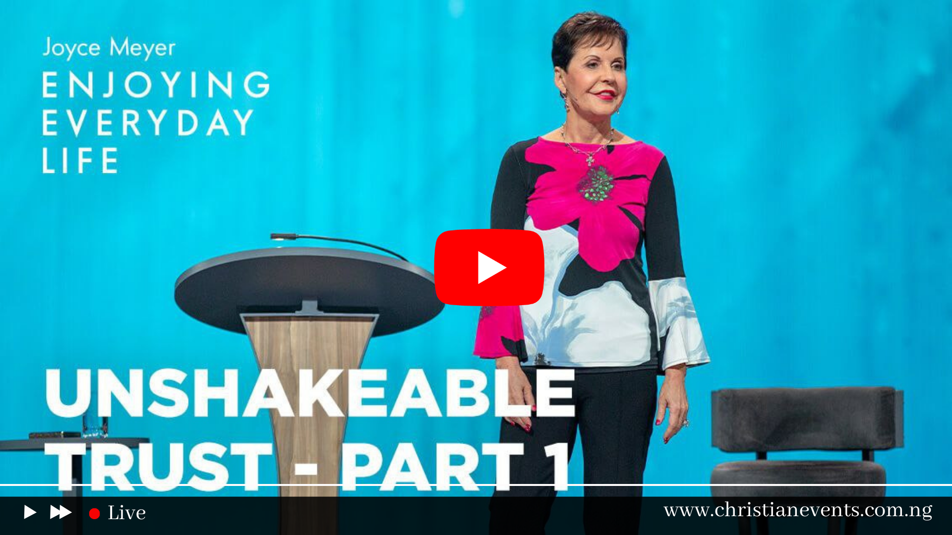 At home with Joyce Meyer