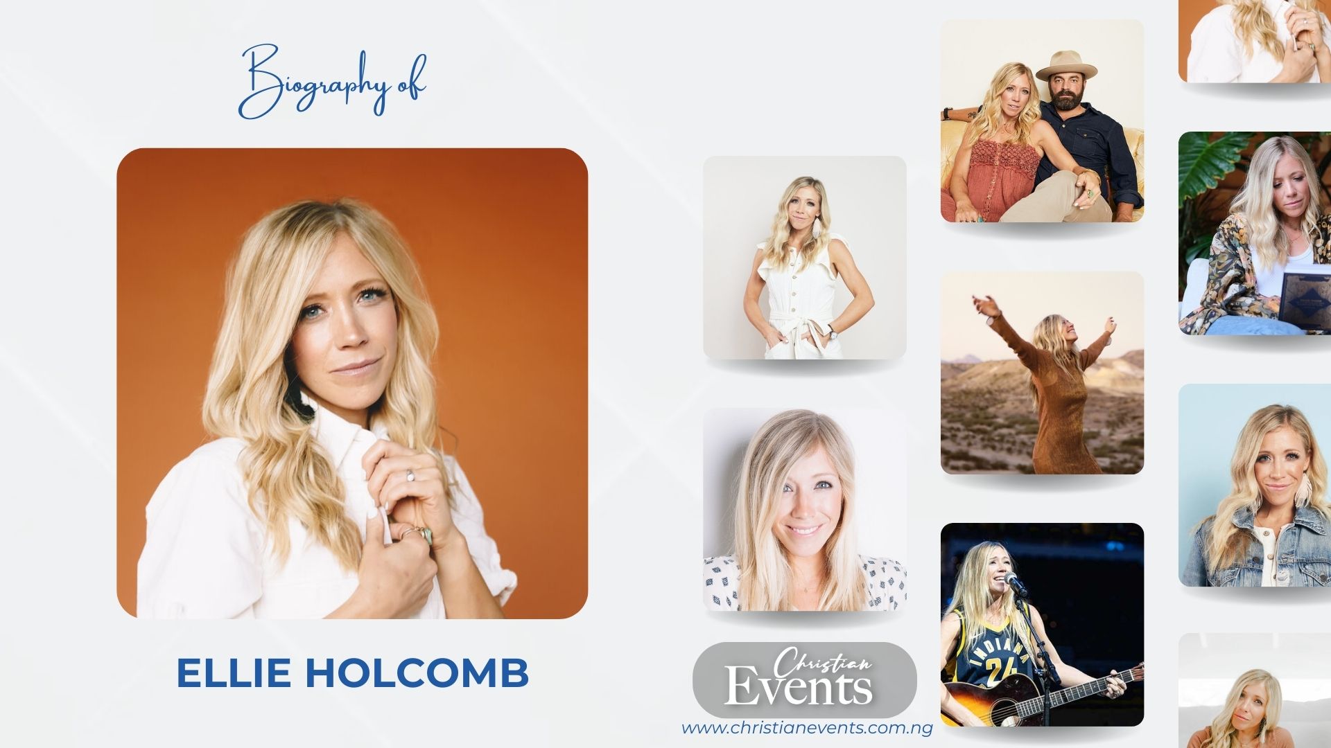 Biography of Ellie Holcomb