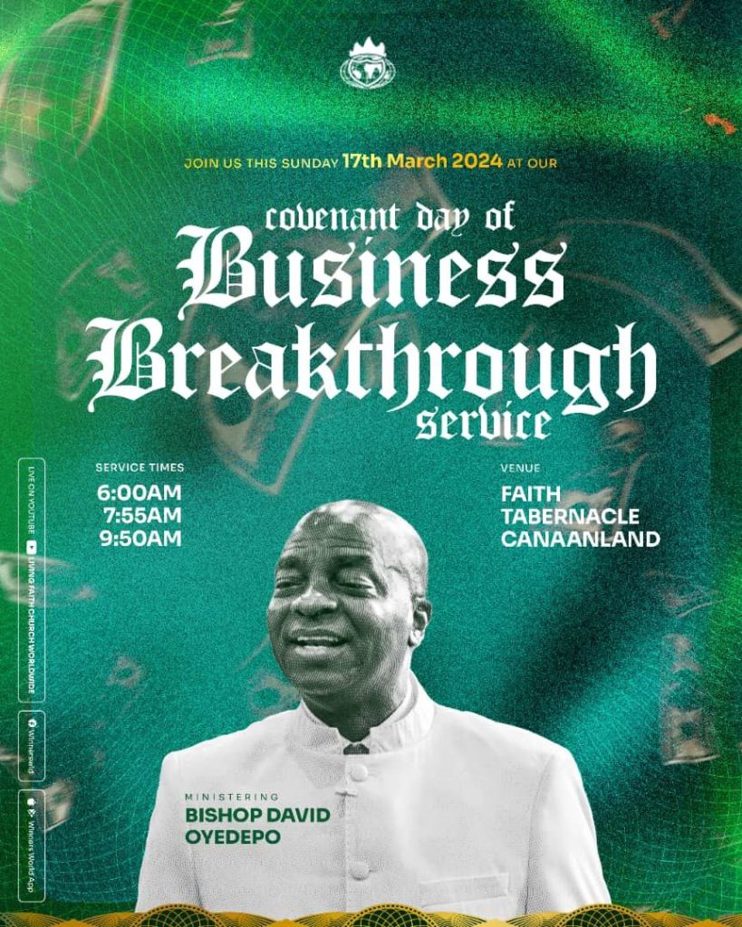 covenant Day of Business Breakthrough